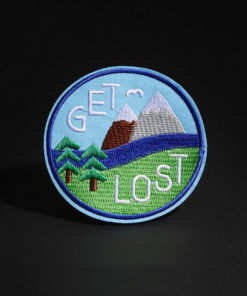 Embroidered-iron-on-patches-outdoors-landscape