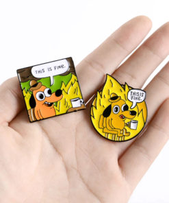 Enamel-Pins-Custom-Lapel-Pin-Shirt-Funny-Animal-Badge