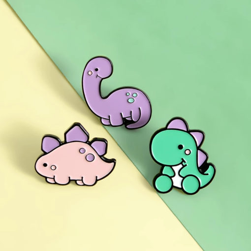 Soft-Enamel-Pin-Badge-Promotion-Dinosaur