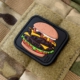 custom soft rubber badges patches velcro