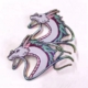 enamel rainbow plated broach for lapel fashion