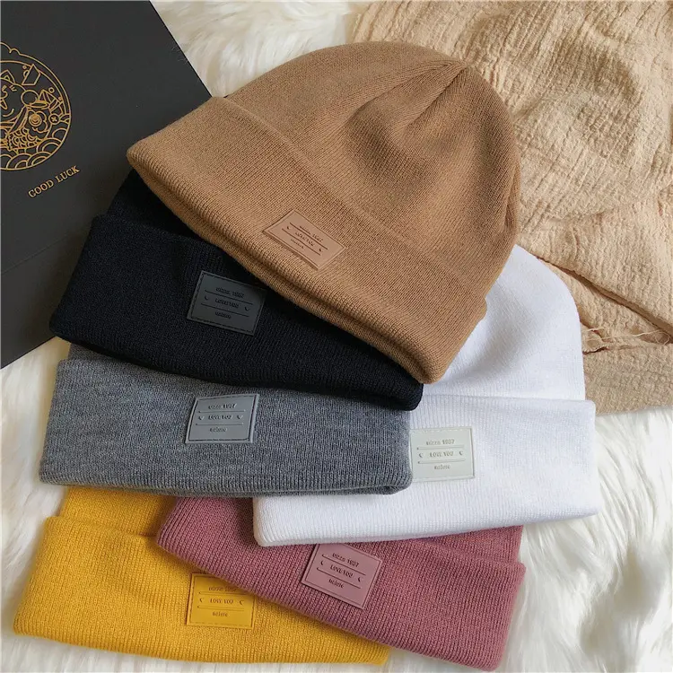 custom beanie group images