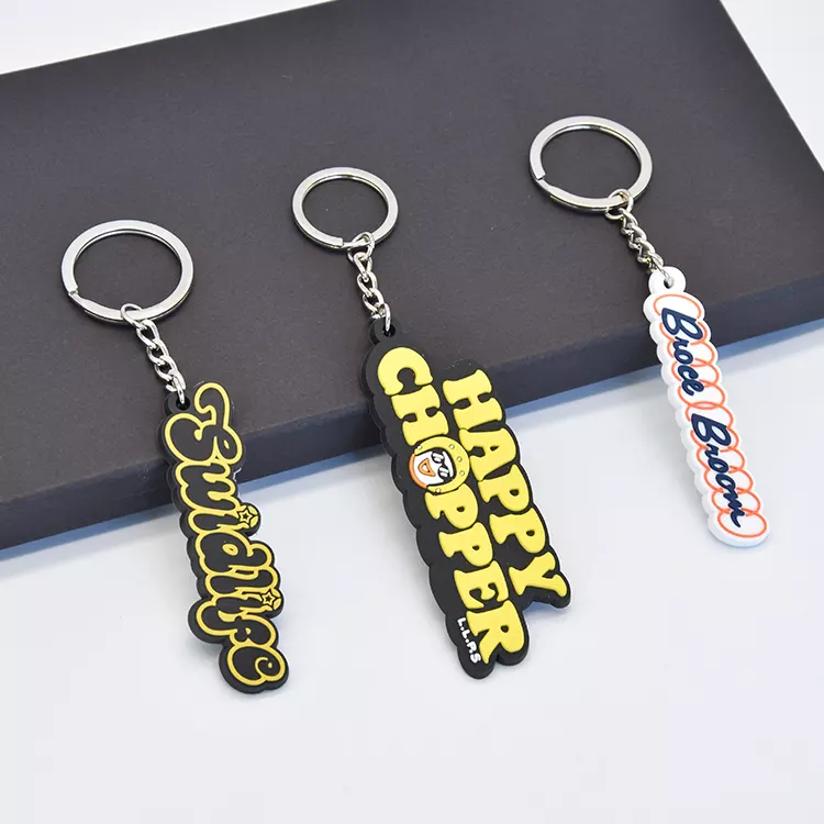 promotional pvc keyring supplier