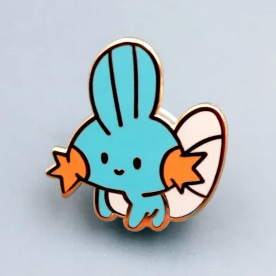 customized hard enamel pin badge custom made pokemon